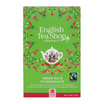 English Tea Shop Green Tea Pomegranate Teabags