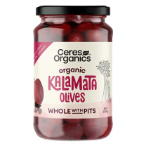 Ceres Organics Kalamata Olives Whole with Pits