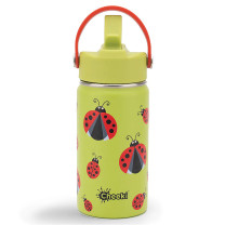 Cheeki Kids Bottle - Insulated - Ladybug