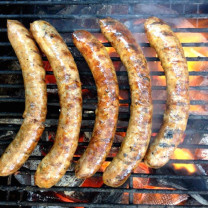 Feather and Bone Lamb Sausages - Rosemary (Fresh/Frozen)