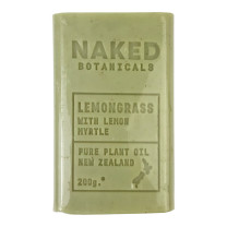 Naked Botanicals Lemongrass Lemon Myrtle Soap