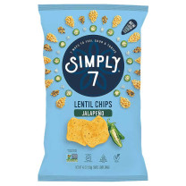 Simply 7 Lentil Chips Jalapeno
