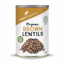 Ceres Organics Lentils Brown Can
