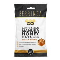 Berringa Manuka Honey Lozenges Lemon and Menthol