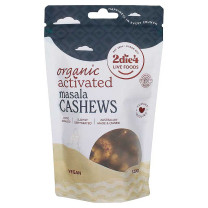 2Die4 Live Foods Masala Cashews Organic Activated