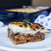 Food St Maurice's Moussaka