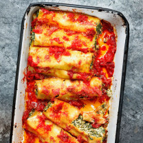 Food St Michelle's Spinach and Ricotta Cannelloni (Vg)