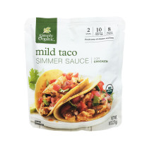 Simply Organic Mild Taco Simmer Sauce