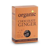 Organic Times Milk Chocolate Coated Ginger