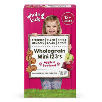 Whole Kids  Mini 123 Biscuits - Apple Beetroot