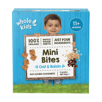 Whole Kids  Mini Bites Oat and Raisin