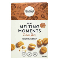 Charlies Fine Food Mini Melting Moments Festive Spice