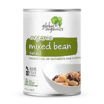 Global Organics Mixed Bean Salad (can) Bulk Buy