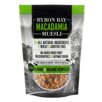 Byron Bay Macadamia Muesli Muesli Almond and Organic Hempseed