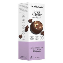 Health Lab Mylk Chewy Peanut Brownie Balls Less Sugar