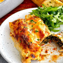Food St Nat's Beef and Spinach Cannelloni
