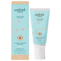 Wotnot Natural Face Sunscreen 40 SPF Nude BB Cream