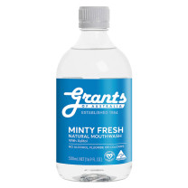 Grants Minty Fresh Natural Mouthwash with Xylitol