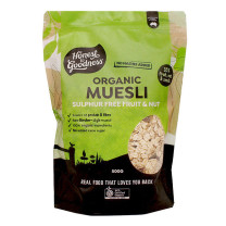 Honest to Goodness Natural Muesli Sulphur Free Fruit and Nut