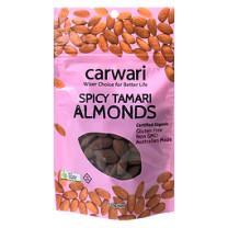 Carwari Organic Almonds Spicy Tamari Roasted