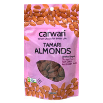 Carwari Organic Almonds Tamari Roasted