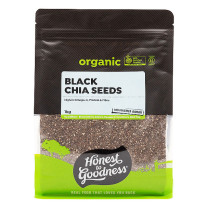 Honest to Goodness Organic Black Chia Seeds