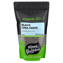 Honest to Goodness Organic Black Chia Seeds