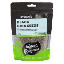 Honest to Goodness Organic Black Chia Seeds