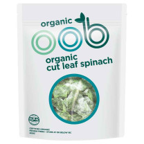 OOB Organic Frozen Cut Leaf Spinach