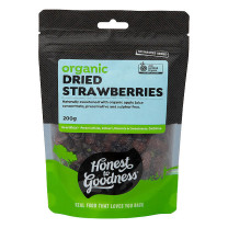 Honest to Goodness Organic Dried Strawberries