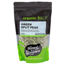 Honest to Goodness Organic Green Split Peas