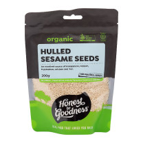 Honest to Goodness Organic Hulled Sesame Seeds