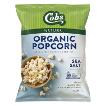 Cobs Organic Popcorn Sea Salt