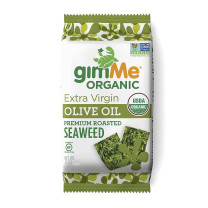 Gimme Organic Roasted Seaweed Snacks Olive Oil