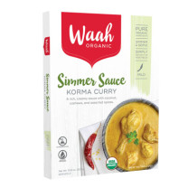 Waah Organics Korma Curry Simmer Sauce