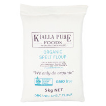 Kialla Organic Spelt Flour BULK (calico bag)