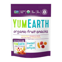 Yum Earth Organic Vegan Fruit Snack Packs