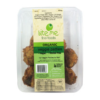 Bite Me Fine Foods Organic Veggie Patties