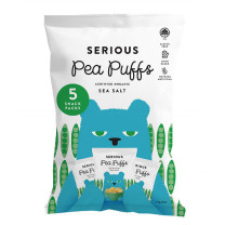 Serious  Pea Puffs Sea Salt Snack Pack