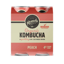 Remedy  Peach Kombucha CAN