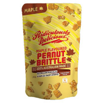 Ridiculously Delicious Peanut Brittle Maple Flavoured