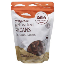 2Die4 Live Foods Pecans Organic Activated with Fresh Whey