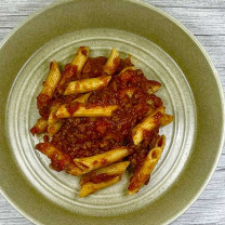 Westbourne Ln. Penne Bolognese, Grana Padano Parmesan