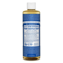 Dr Bronner's Pure Castile Liquid Soap Peppermint