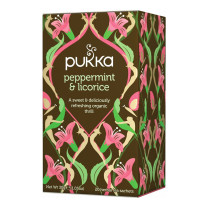 Pukka Peppermint and Licorice Tea Bags