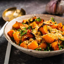 Westbourne Lane Pumpkin Cous Cous, Chickpeas, Almond, Feta