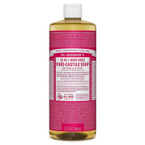 Dr Bronner's Pure Castile Soap Rose