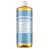 Dr Bronner's Pure-Castile Soap Baby Unscented
