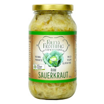 Foley’s Frothing Fermentations Raw Sauerkraut