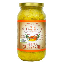 Foley’s Frothing Fermentations Raw Turmeric Kraut